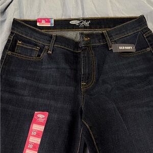 Old Navy Indigo Denim Jeans “The Flirt” size 10 regular.